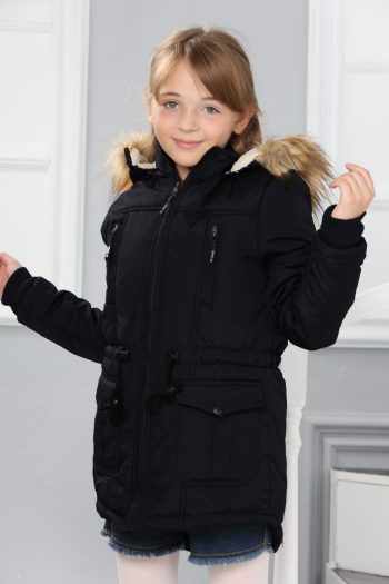 Asortik Kids Girls Waterproof and Windproof Long Winter Coat
