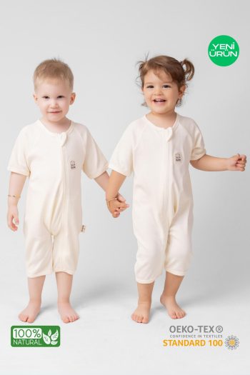 Sarebaby Summer Sleeping Bag Knee-Length 100% Natural Cotton Oeko-Tex Certified Fabric 0.2 TOG Baby Sleeping Bag