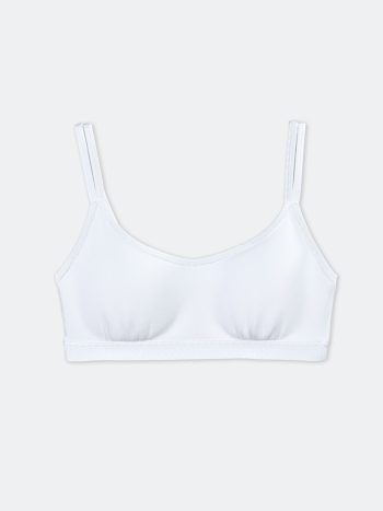 LCW Kids Optic White Strap Top for Girls
