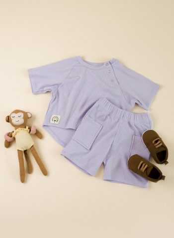 Organic Ecocell Fabric Baby Top and Bottom Set