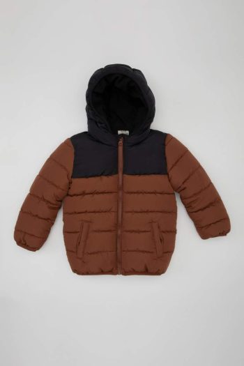 Boys' Baby Waterproof Fleece-Lined Jacket