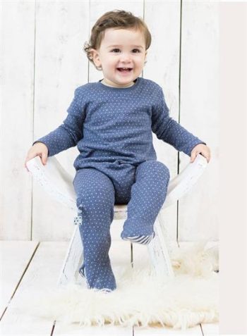 OrganicEra Organic Baby Bodysuit, INDIGO