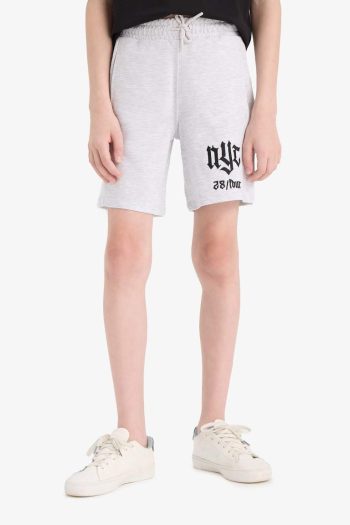 Boys' Elastic Waist Printed Shorts
