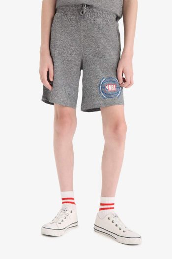 Boys' NBA Wordmark Elastic Waist Shorts