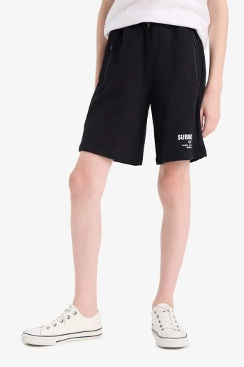 Boys' Printed Elastic Waist Shorts