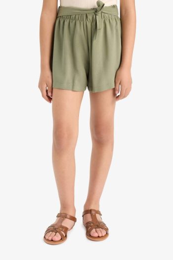 Girl's Elastic Waist Shorts