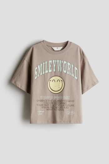 Printed Cotton T-Shirt