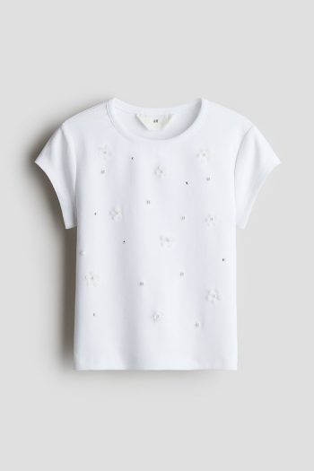 Embroidered Cotton Top