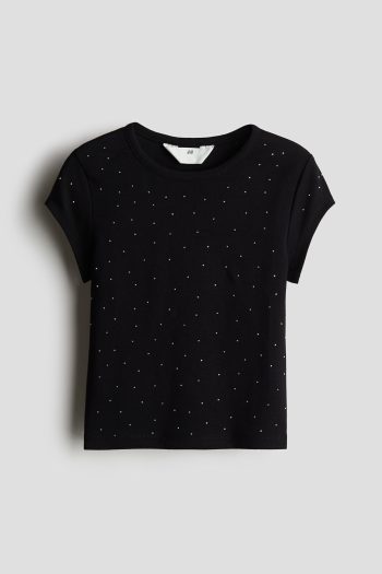 Embroidered Cotton Top