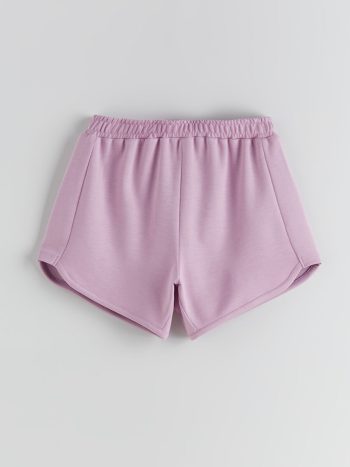 LCW Kids Lila Basic Belted Girls Shorts
