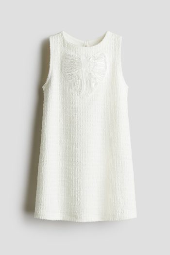 Buckle Woven Dress