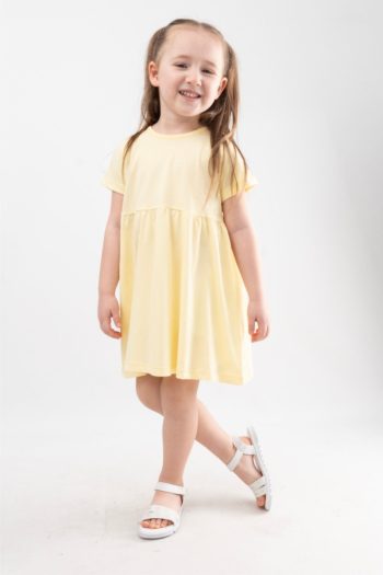 Baby Girl Dress 100% Cotton Short Sleeve Summer Dress
