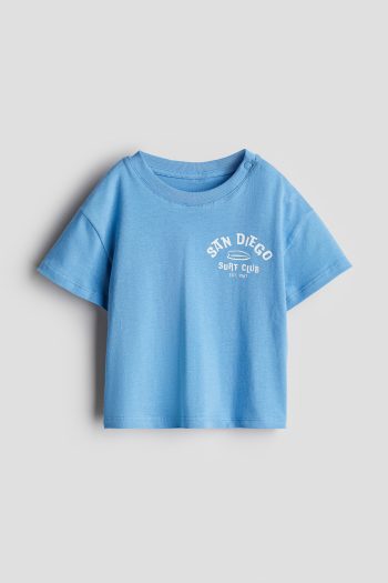 Printed Cotton T-Shirt