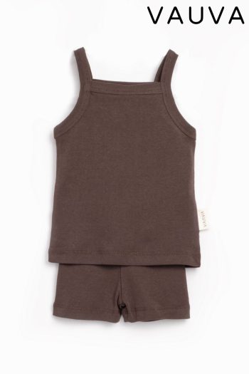 Baby Girl Ribbed Summer Shorts Set for Kids