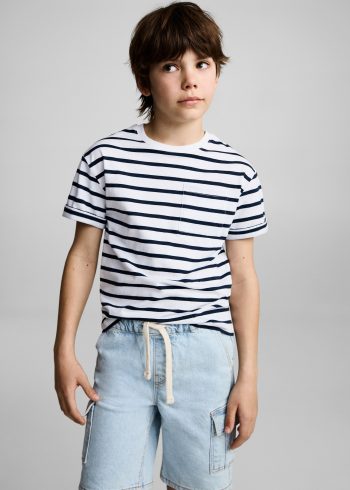 Cotton Striped T-Shirt