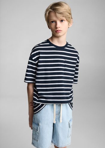 Cotton Striped T-Shirt