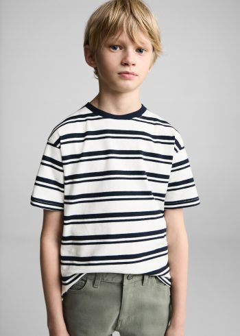 Striped Cotton T-Shirt