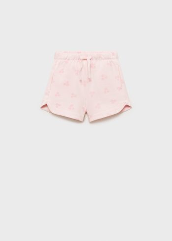 Patterned Cotton Shorts