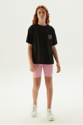 Tyess BG Store Girls Black T-Shirt