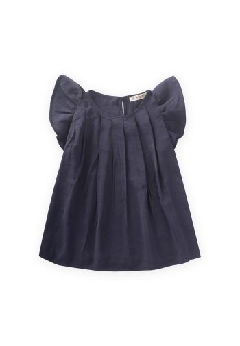 Pilikaşe Blouse 2-8 Years Navy Blue