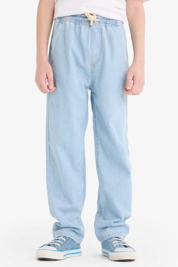 Boys' Flexible Waist Straight Leg Jeans