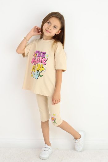 MiaBaby Girls Capri Set 2-8 Years