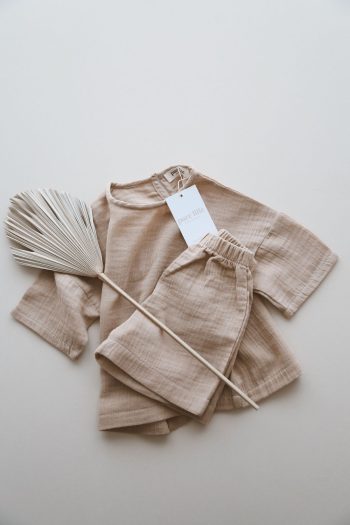 Pure Lille Muslin Shorts Set