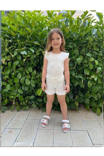 My Kids Wear Ruffled Girl's Short Set