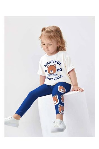 My Kids Wear Colorful Patterned Kids' Top and Bottom Set