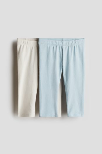 2-Pack Ultra Soft Cotton Jersey Leggings
