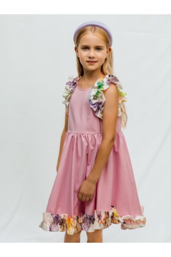 SheShe Girls' Dress - Dsl0131 Powder