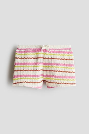 Textured Tricot Shorts