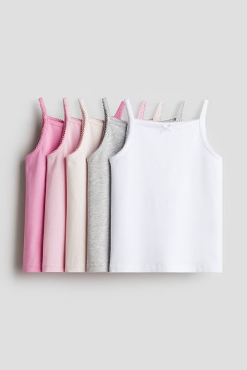 5-Piece Sleeveless Jersey Top