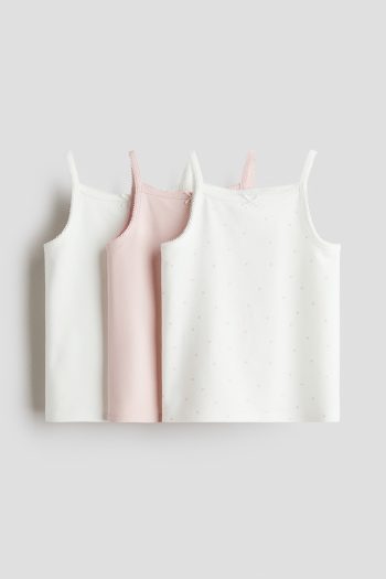 3-Piece Sleeveless Jersey Top