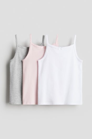 3-Piece Sleeveless Jersey Top