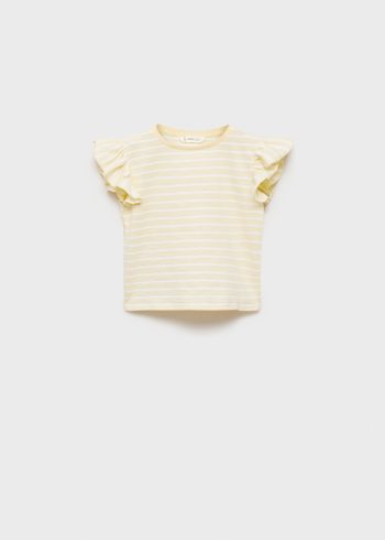 100% Striped Cotton T-Shirt