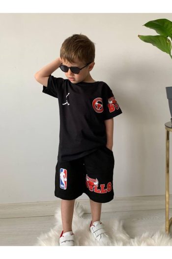 JELİBOOM NBA Children's Shorts Set %100 Organic Cotton