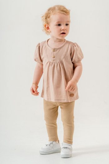 Baby Kid Cotton 2-Piece Legging Set - Trendy Fashion Outfit