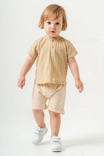 Bomb Baby Cotton Shorts Set 2-Piece Trendy Fashion Outfit