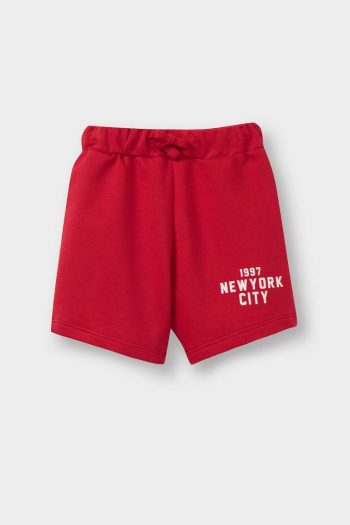 Boys' Printed Elastic Waist Shorts