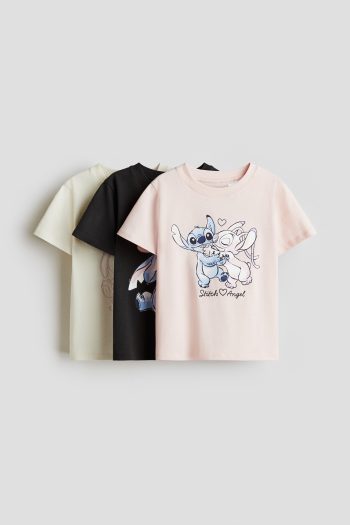 3-Piece Printed Jersey Top
