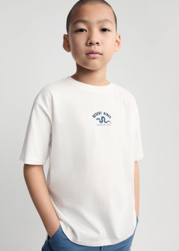 Short Sleeve Patterned T-Shirt