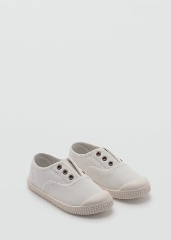 Elastic Panel Sports Shoes
