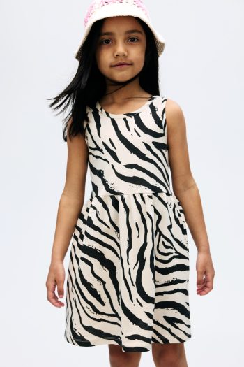Printed Cotton Dress