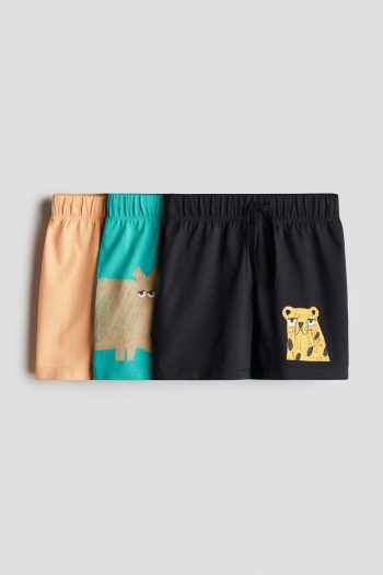 3-Piece Pull-On Shorts