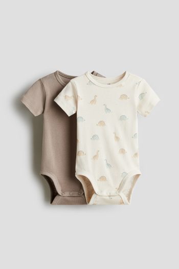 2-Pack Short Sleeve Bodysuit