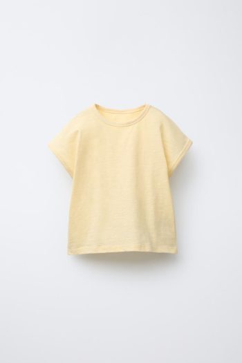 PLAIN SLUB T-SHIRT