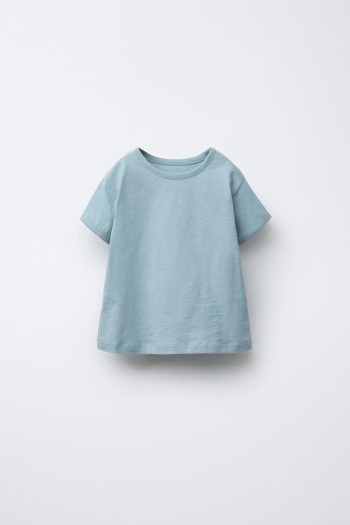 T-SHIRT WITH RUFFLE BACK