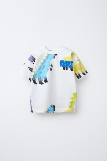 DINOSAUR PRINT T-SHIRT