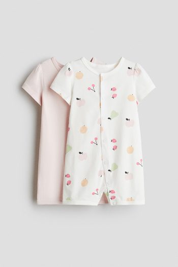 2-PIECE COTTON JERSET JUMPSUIT PAJAMAS